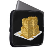 Glitch Food oaty cake Laptopschutzhülle (Vorne Rechts)