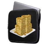 Glitch Food oaty cake Laptopschutzhülle (Vorderseite Links)