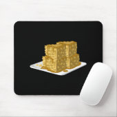 Glitch Food oaty cake Mousepad (Mit Mouse)