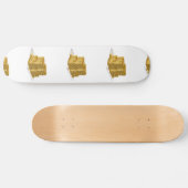 Glitch Food oaty cake Skateboard (Horizontal)