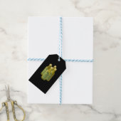 Glitch Food oliven Geschenkanhänger (Mit Garn)