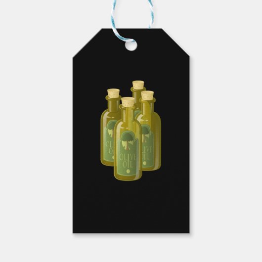 Glitch Food oliven Geschenkanhänger (Vorderseite)