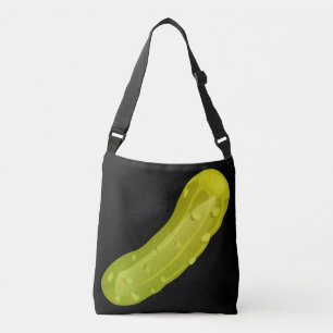 Glitch Food-Pickle Tragetaschen Mit Langen Trägern