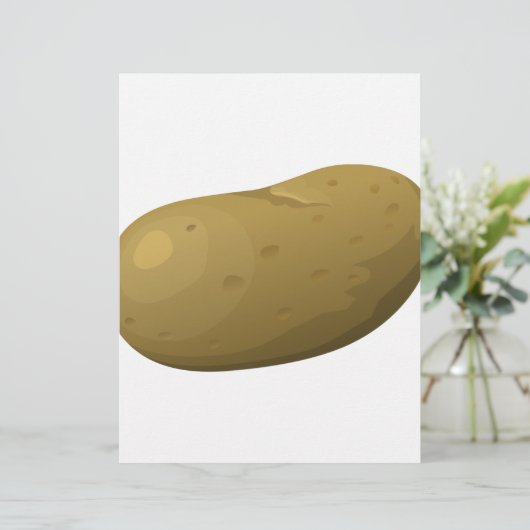 Glitch Food Potato (Stehend Vorderseite)