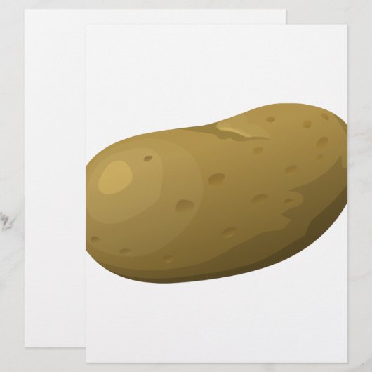 Glitch Food Potato (Vorne/Hinten)