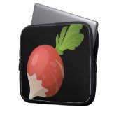 Glitch Food radish Laptopschutzhülle (Vorderseite Links)