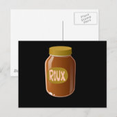 Glitch Food roux Postkarte (Vorne/Hinten)
