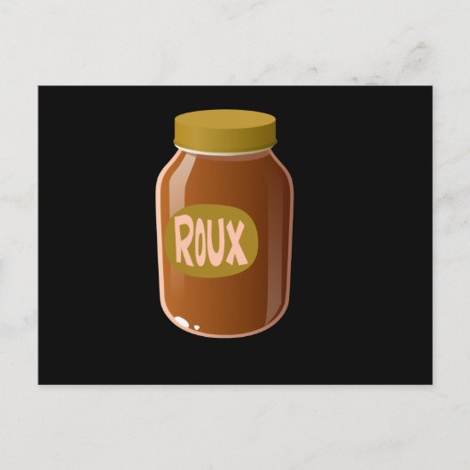 Glitch Food roux Postkarte (Vorderseite)
