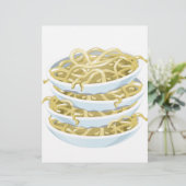 Glitch Food schlichte Nudeln (Stehend Vorderseite)