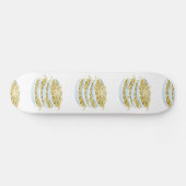 Glitch Food schlichte Nudeln Skateboard (Horizontal)