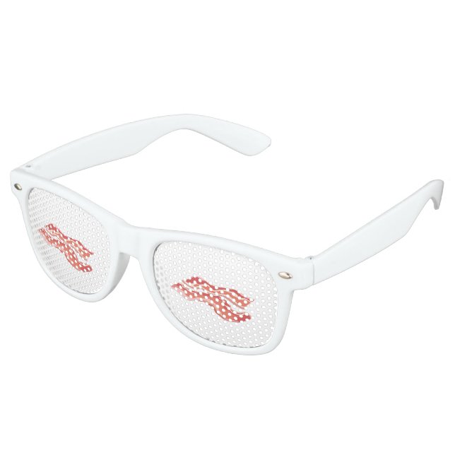 Glitch Food Speck Sonnenbrille (Schrägansicht)