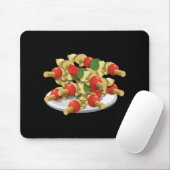 Glitch Food Superveggie kebabs Mousepad (Mit Mouse)