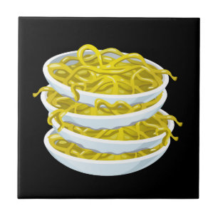 Glitch Food tanges Nudeln Fliese