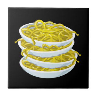 Glitch Food tanges Nudeln Fliese