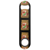 Glitch Food Tode to vec Speed Flaschenöffner (Vorderseite)