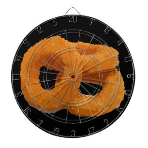 Glitch Food Zwiebelringe Dartscheibe