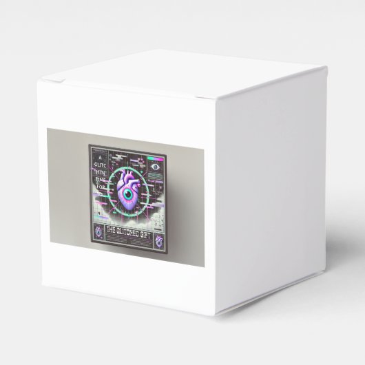 🎁 "Glitch Heart" Weirdcore Gevor Box 🎁 Geschenkschachtel (Vorderseite)