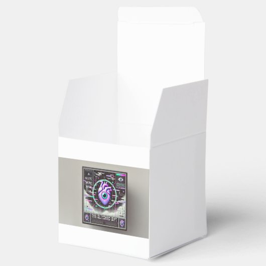 🎁 "Glitch Heart" Weirdcore Gevor Box 🎁 Geschenkschachtel (Geöffnet)