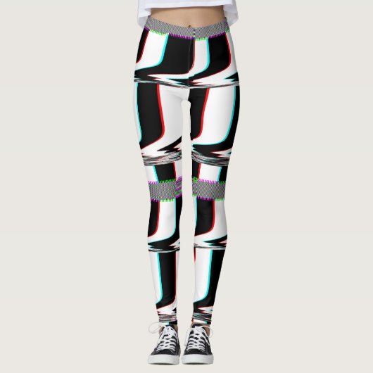 Glitch Leggings (Vorderseite)