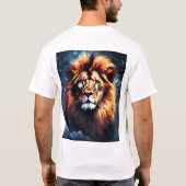Glitch Lion T-Shirt (Rückseite)