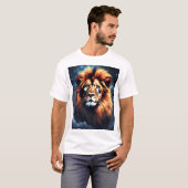 Glitch Lion T-Shirt (Vorne ganz)
