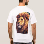 Glitch Lion T-Shirt (Rückseite)