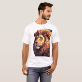 Glitch Lion T-Shirt (Vorne ganz)