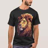 Glitch Lion T-Shirt (Vorderseite)