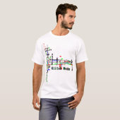 Glitch-Modus — Cyberpunk-Digital-Glitch-Design. T-Shirt (Vorne ganz)