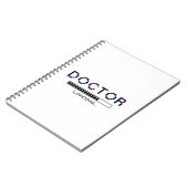 Glitch Pixel Doctor Loading Humor Notizblock (Linke Seite)