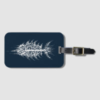 Glitch Pixel Weißer Fisch