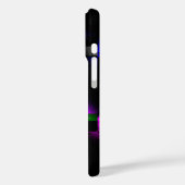 Glitch Plasma Black Case-Mate iPhone Hülle (Rückseite / Links)