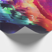 Glitch-Sicht Geschenkpapier (Ecke)