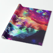 Glitch-Sicht Geschenkpapier (Ungerollt)