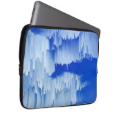 Glitch Sunset Landscape Decor Laptopschutzhülle (Vorne Rechts)