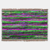 Glitch tech abstract pattern decke (Vorderseite)