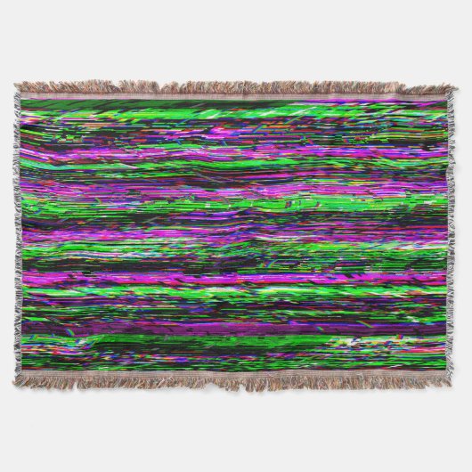 Glitch tech abstract pattern decke (Vorderseite)