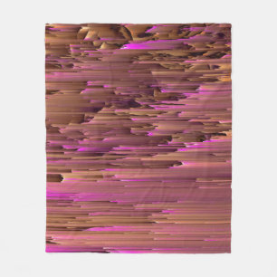 glitch Textuberschuhe TV Vintag Frame Filmsback Fleecedecke