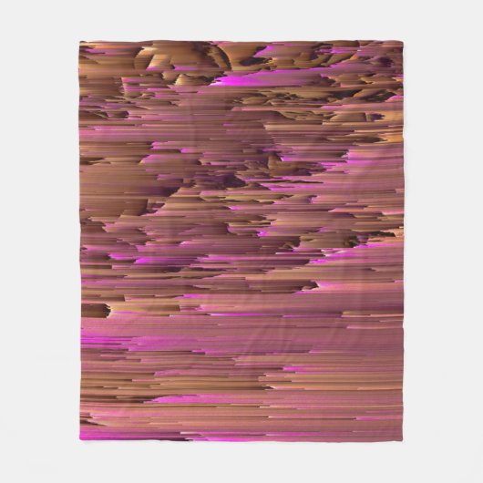 glitch Textuberschuhe TV Vintag Frame Filmsback Fleecedecke (Vorderseite)