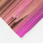 glitch Textuberschuhe TV Vintag Frame Filmsback Fleecedecke (Ecke)