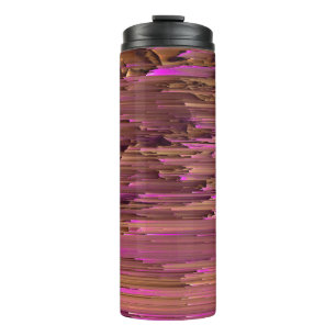 glitch Textuberschuhe TV Vintag Frame Filmsback Thermosbecher