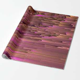 Glitch-Textur-Overlays TV Vintage-Rahmen Filmsback Geschenkpapier