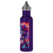 Glitchcore Edelstahlflasche (Rechts)