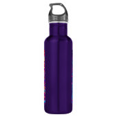 Glitchcore Edelstahlflasche (Rückseite)