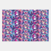 Glitchcore Geschenkpapier Set (Vorderseite 3)