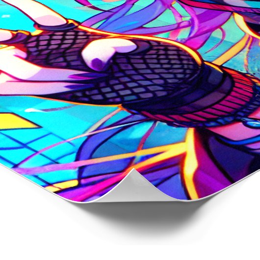 Glitchcore Poster (Ecke)