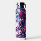 Glitchcore Trinkflasche (Rückseite)