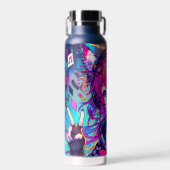 Glitchcore Trinkflasche (Vorne)