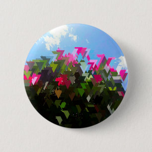Glitchin Blumen Button
