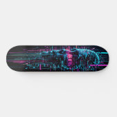 Glitchwave Skater Edition 1 Skateboard (Horizontal)